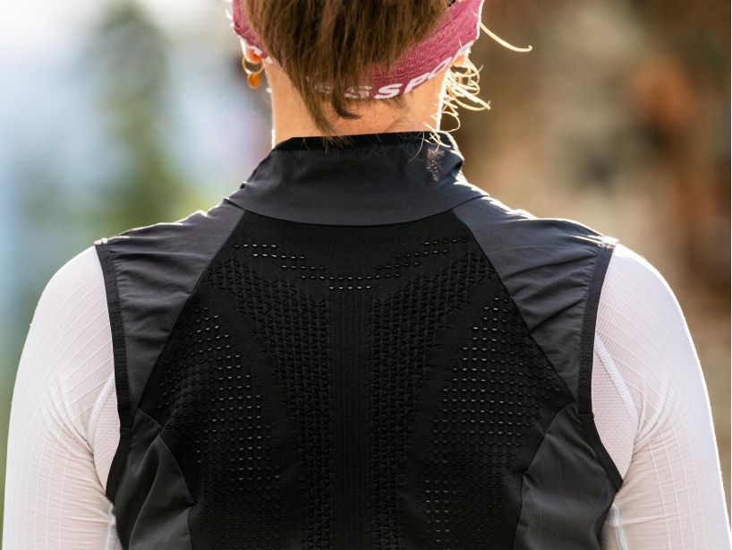 HURRICANE WINDPROOF VEST W - BLACK